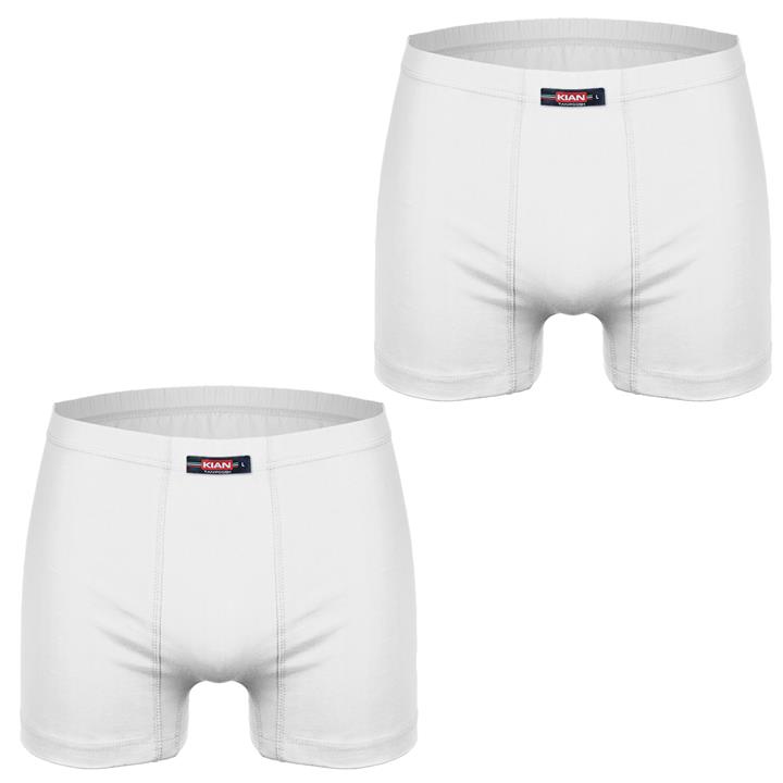 شورت مردانه کیان تن پوش مدل  Boxer W بسته دو عددی